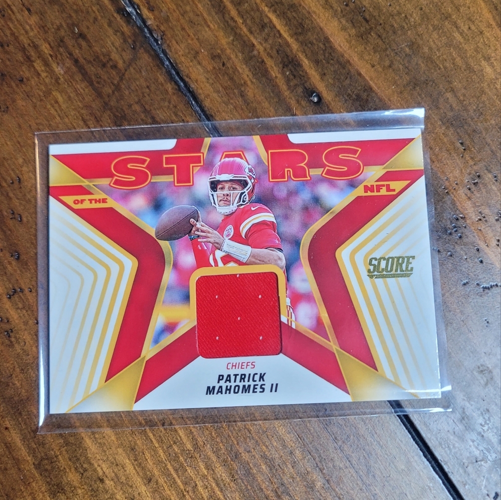 NFL Stars Patrick Mahomes II Trading Card Jersey/Memorabilla Kansas City Chiefs - Picture 11 of 16